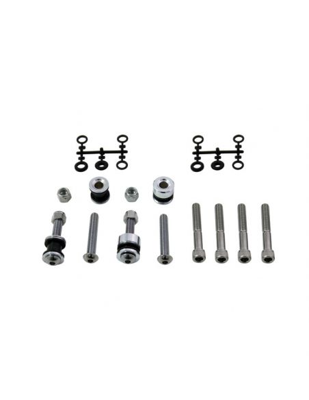 Kit bulloneria sgancio rapido per sissybar schienalino Softail 84-99 rif OEM 53531-95A 