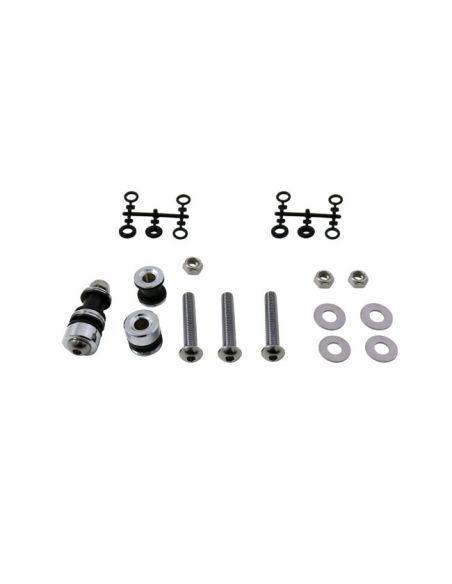 Quick release bolt kit for sissybar backrest Softail 00-02 ref OEM 53824-00