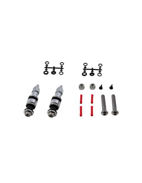 Quick release bolt kit for sissybar backrest Dyna FXDWG 93-05 ref OEM 53858-01