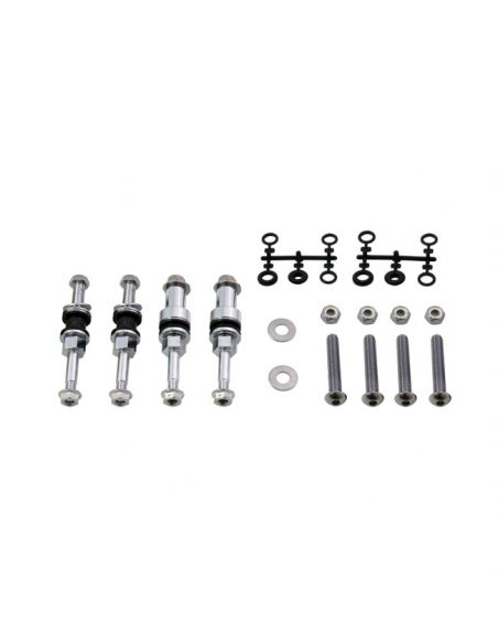 Quick release bolt kit for sissybar backrest Softail 00-02 ref OEM 53822-00