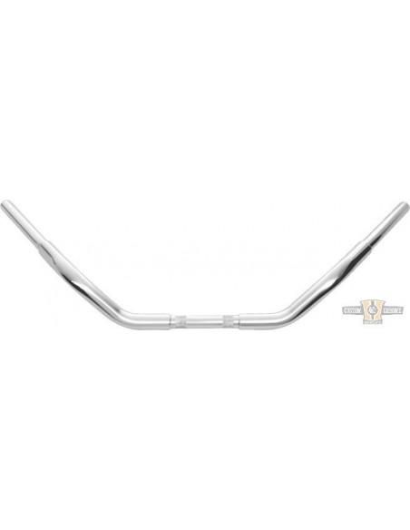 Handlebar FLST 1-1/4" high 4.5" Wide 87cm Chrome, for Electronic Accelerator, pre-drilled,