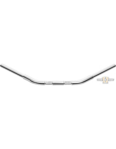 Handlebar Dragster 1-1/4" Wide 77cm Chrome, pre-drilled,- for Springer