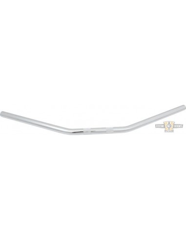 Manubrio Drag Bar 1" Largo 81cm Cromato, senza fossette,