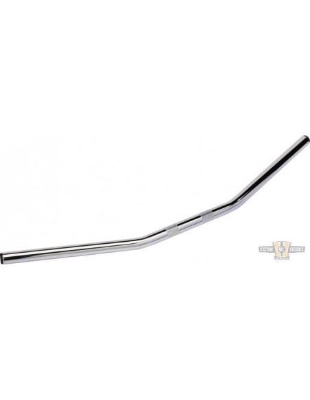 Manubrio Drag Bar 1" Largo 91cm Cromato, senza fossette,