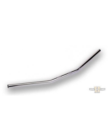 Handlebar Drag Bar 1" Wide 91cm Chrome, with dimples,