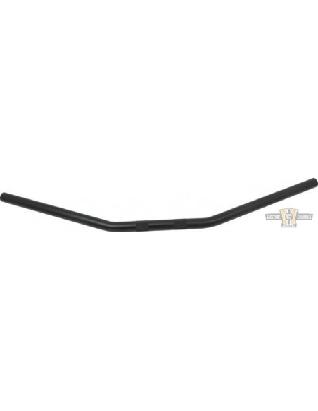 Manubrio Drag Bar 1" Largo 81cm nero, con fossette,