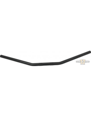 Manubrio Drag Bar 1" Largo 81cm nero, con fossette,