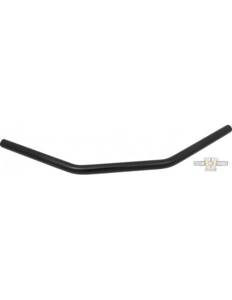 Handlebar Drag Bar 1" Wide 61cm black, with dimples,