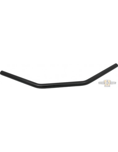 Manubrio Drag Bar 1" Largo 61cm nero, con fossette,