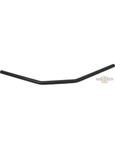 Handlebar Drag Bar 1" Wide 81cm black, without dimples,