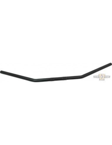 Handlebar Drag Bar 1" Wide 91cm black, with dimples,