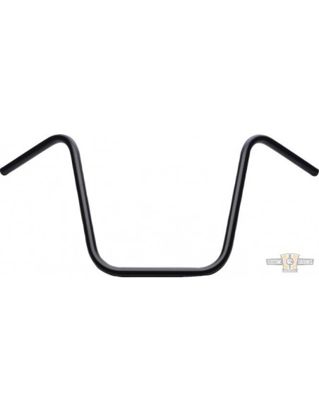 Manubrio Ape Hanger 1" alto 16" nero senza fossette