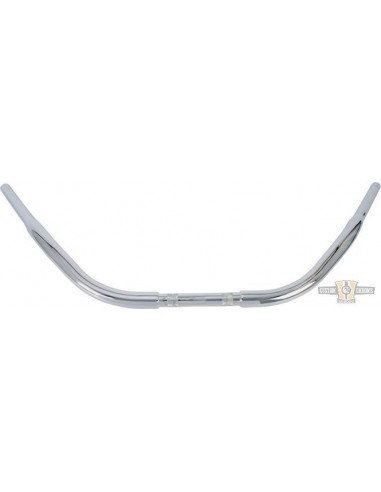 Beach Handlebar 1-1/4" high 2.75" Wide 97cm Chrome, for Electronic Accelerator,