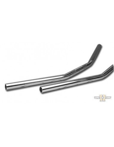 Manubrio Drag Bar 1" Largo 82cm Cromato, preforato,