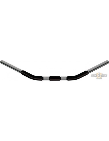 Handlebar Dragster 1-1/4" Wide 77cm black, pre-drilled,- for Springer