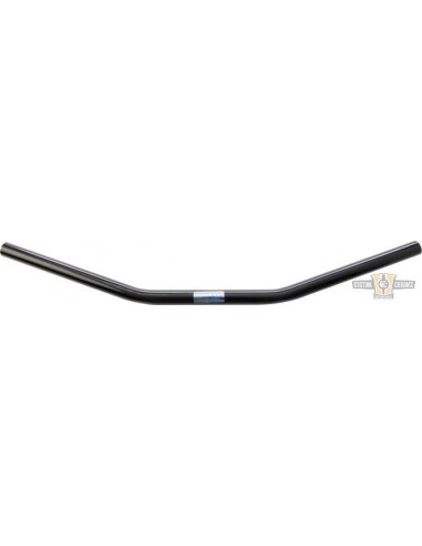 Handlebar Drag Bar 1" Wide 82cm black, with dimples,