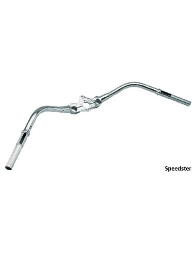 Speedster handlebar in line 1" black, without dimples,- for Springer WL