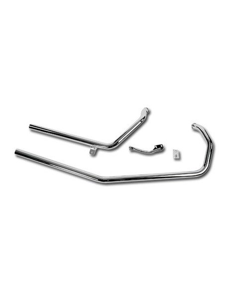 Marmitte drag pipe upsweep Sportster 86-03 con telaio rigido