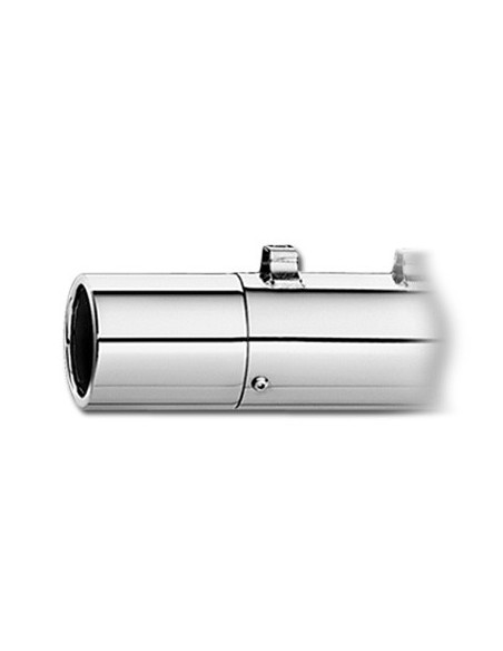 Chrome-plated supertrapp final cap For Low Roller exhaust systems