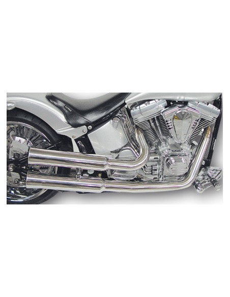 Marmitte kit 2 in 2 Falcon con certificazione EG/ABE per Softail