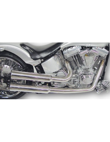 Marmitte kit 2 in 2 Falcon con certificazione EG/ABE per Softail