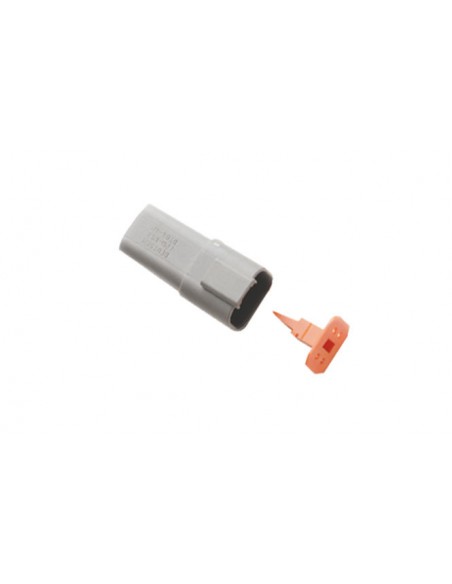 4-Wire Female Plug - Grey - DT Series