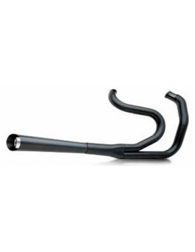 Exhaust kit mufflers 2 in 1 SuperMegs by Kerker black