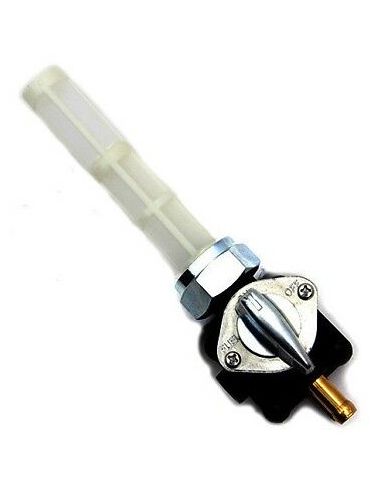 Lower outlet petrol tap with depressor valve ref OEM 62169-95