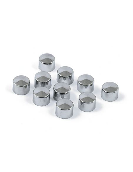 7/16'' chrome key hexagon screw covers