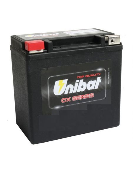 Battery UNIBAT CBTX20-BS FX and FXR from 1971 to 1994 ref OEM 65991-75C and 65991-82B