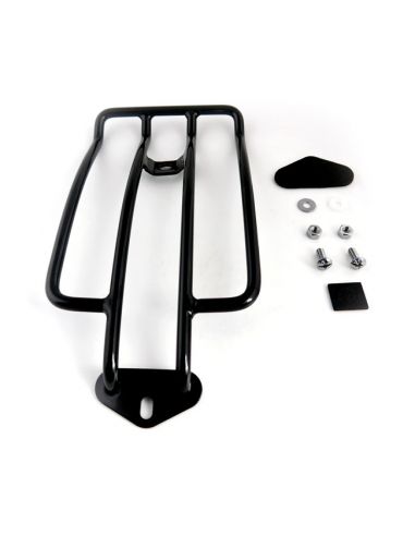 Portapacchi nero per monoposto per Dyna Wide Glide FXDWG dal 1993 al 2005 