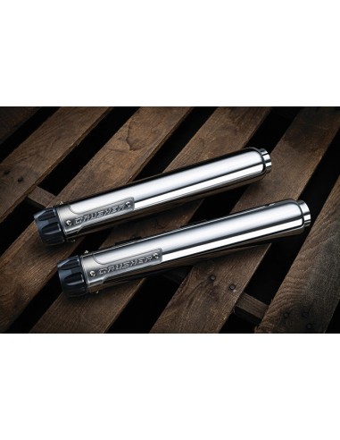 Maverick Slip-on 2,5'' Chrome mufflers for Softail