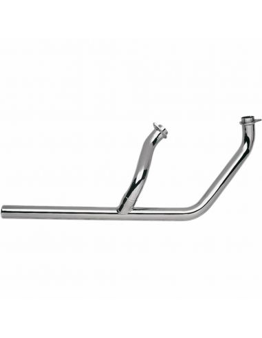 2-in-1 chrome Paughco manifold For FL shovel from 1970 to 1984