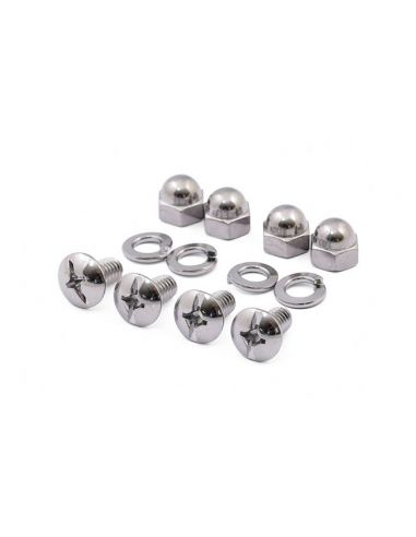 Chrome plate screws - kit