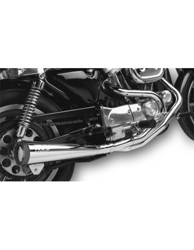 Mufflers Supertrapp 2 in 1 Megaphone 4" Series glossy external discs