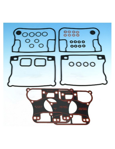 Gasket kit rocker boxes with metal base