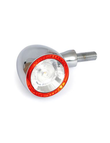 freccia multifunzione a led Kellermann Bullet 1000 Extreme DF 3-1 cromata omologata