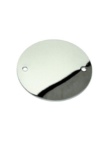 Flat chrome point cover for FL, FX, FXR, Dyna, Softail and Touring from 19970 to 1999