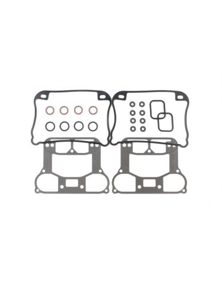 Gasket kit rocker boxes with metal base For Sportster from 2004 to 2006