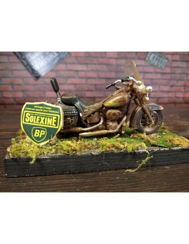 Diorama con Softail Heritage 