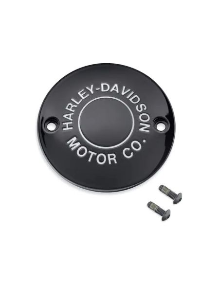 Point Cover HD Motor Co. nero per FL, FX, FXR, Dyna, Softail e Touring ​​​​​ dal 1970 al 1999 rif OEM 25600134