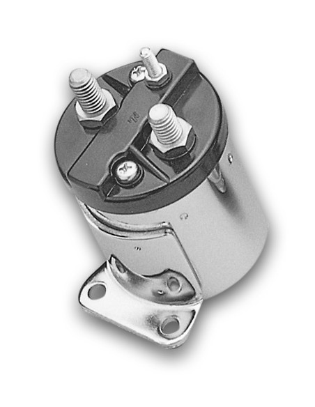 Solenoid for starter motor - chrome plated