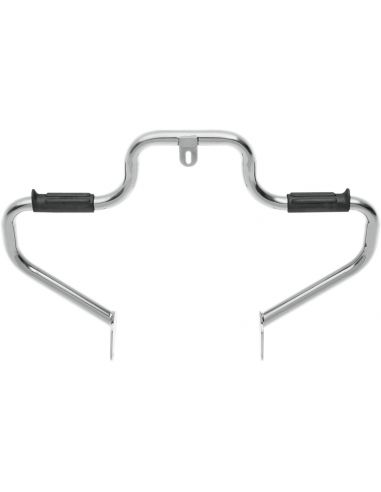 Paramotore Mustache cromato da 32mm per Dyna dal 1991 al 2017 con comandi centrali