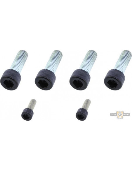 Black footpeged screw kit...