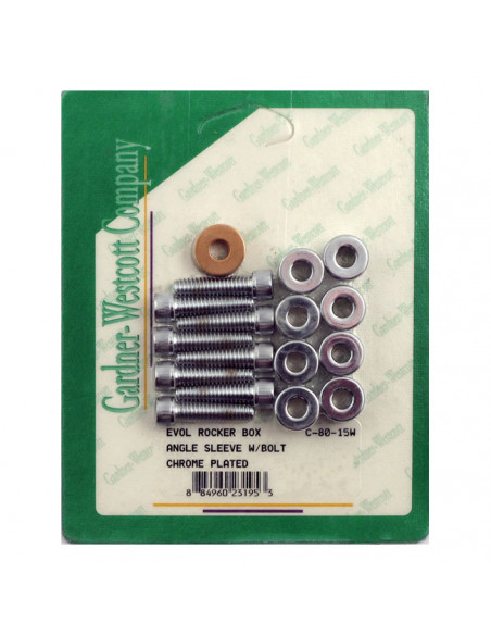 Kit screws chrome rocker...