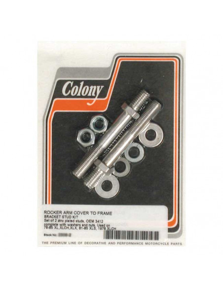 Kit screws chrome rocker...