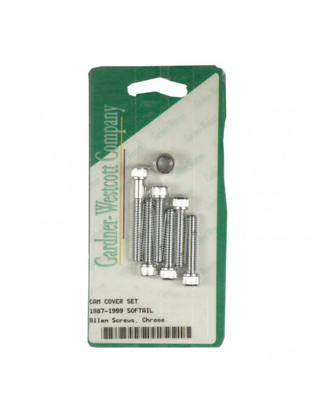 Kit lid screws camme chrome...