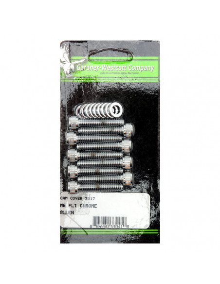 Kit lid screws camme chrome...