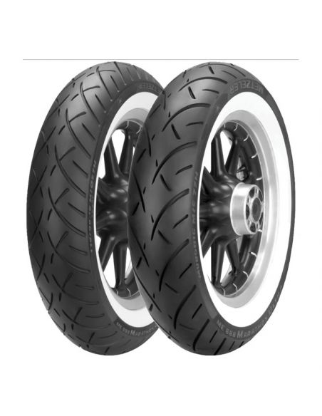 Front tire Shinko TL 777130/90-16 73Hwhite band