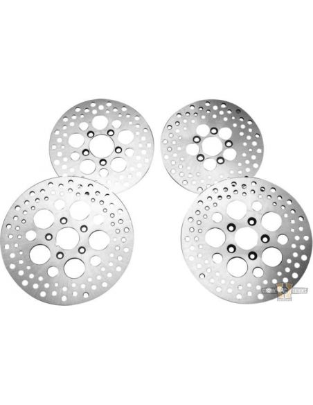 Rear brake disc Diameter 11.5" stainless steel ventilated for Dyna from 92 to 99